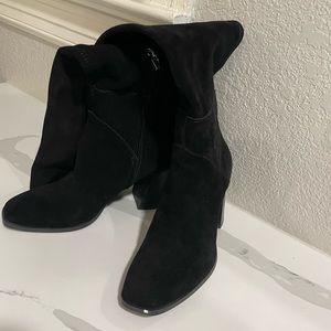 Black Dolce Vita knee high boots (worn once)